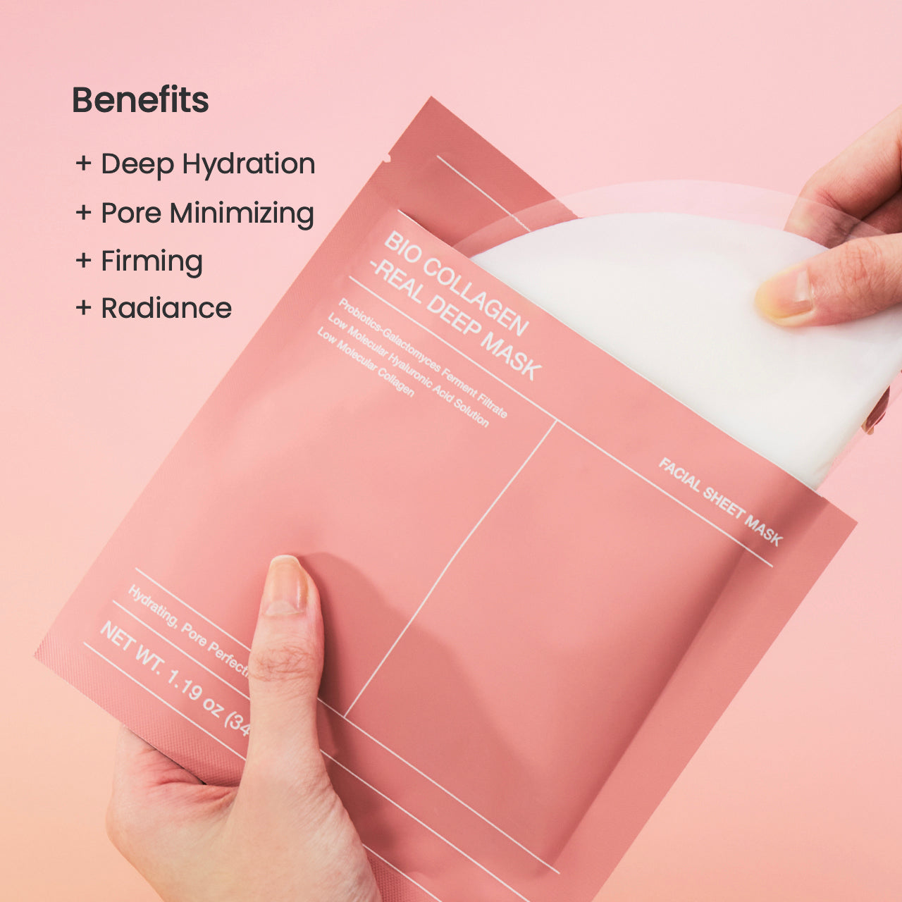 Biodance Bio Collagen-Real Máscara de Hidrogel Profunda 4 uni