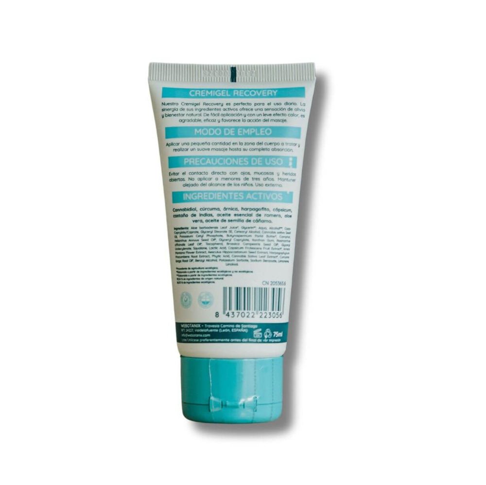 WeBotanix Cremigel Oseo Recovery cbd BIO 75ml
