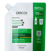 VICHY Dercos Champú Anticaspa Cabello Seco ECO RECARGA 390ml
