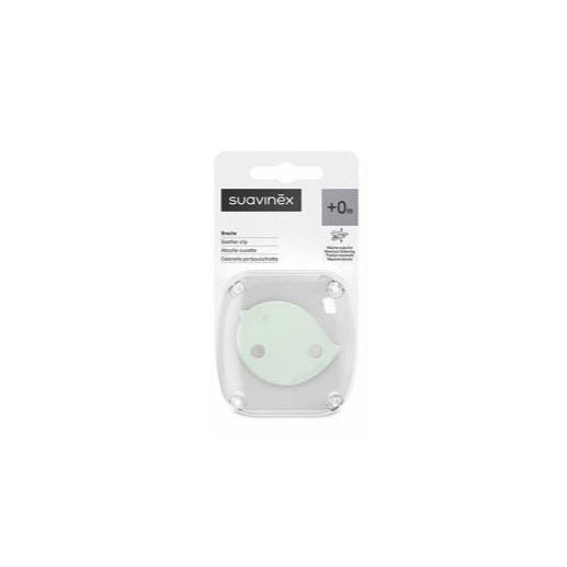 SUAVINEX Broche de Pinza Decorado (Pajarito Verde)