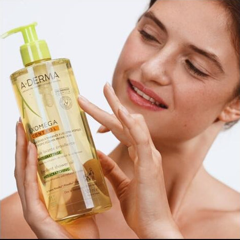 A-Derma Exomega Control Aceite Limpiador Emoliente 1000 ml