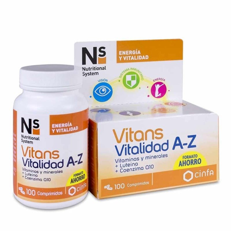 Nutritional System Ns Vitans Vitalidad A-Z 100 cápsulas