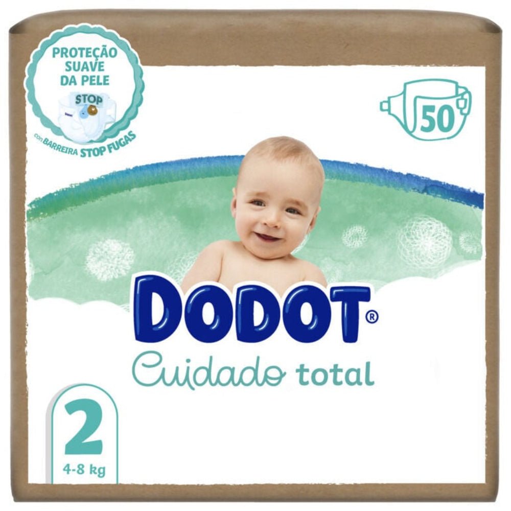 Dodot Pañales Cuidado Total Talla 2 50 unidades