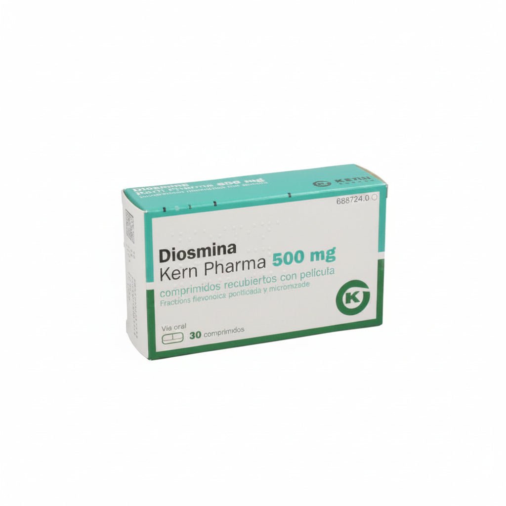 Diosmina Kern Pharma 500 mg 30 Comprimidos Recubiertos