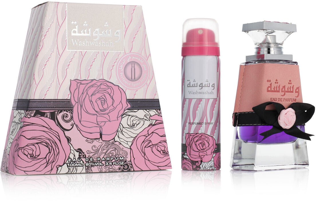 Lattafa Washwashah Eau de Parfum Set de belleza para mujer 2 uds-3