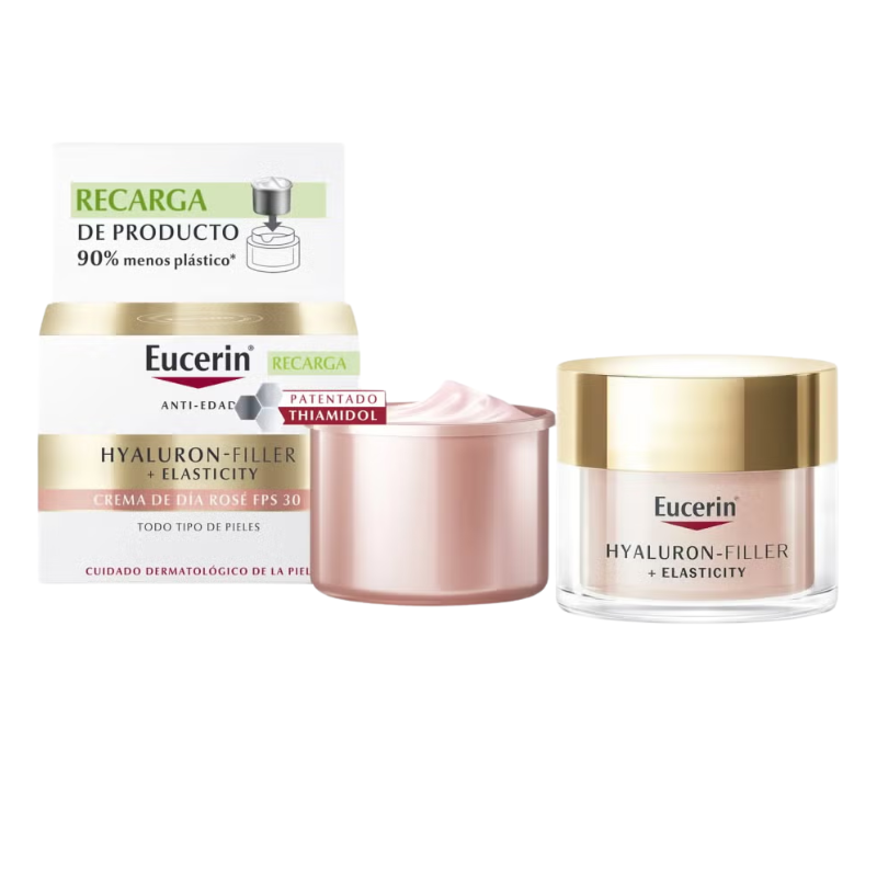 Eucerin Pack Antiedad Rosé FPS 30 50ml + Recarga 50ml