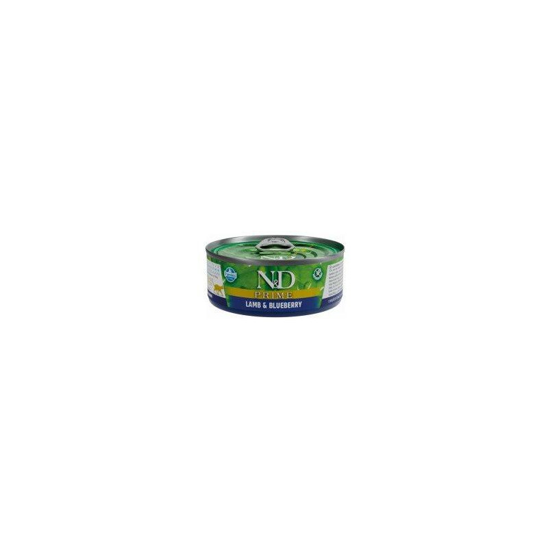 Farmina N&D Prime Lamm & Heidelbeeren Nassfutter für erwachsene Katzen 420g