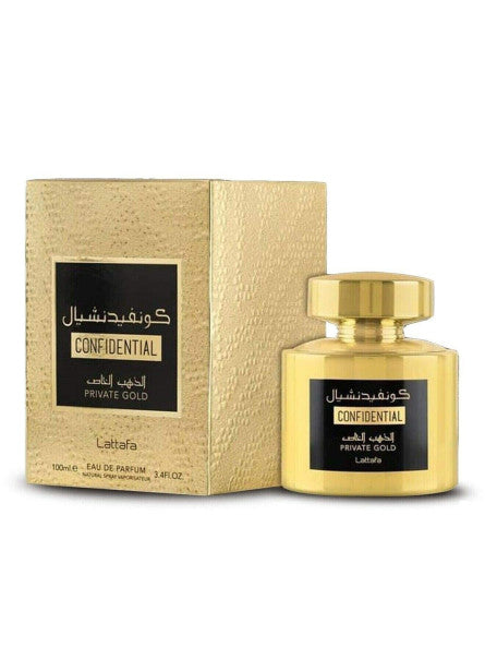 Lattafa Confidential Private Gold Eau de Parfum 100ml-2