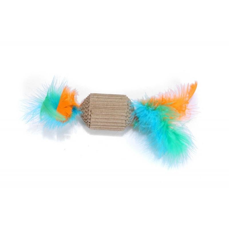 Freedog Rascador Kraft Hexágono Multicolor 15cm