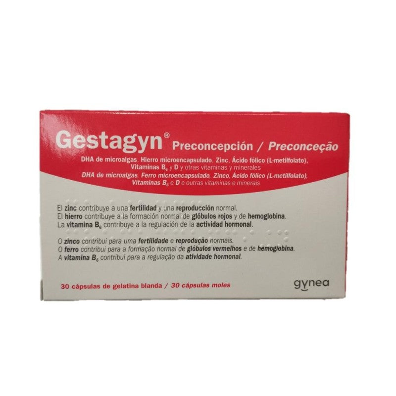 GESTAGYN Preconcepción 30 Cápsulas-1