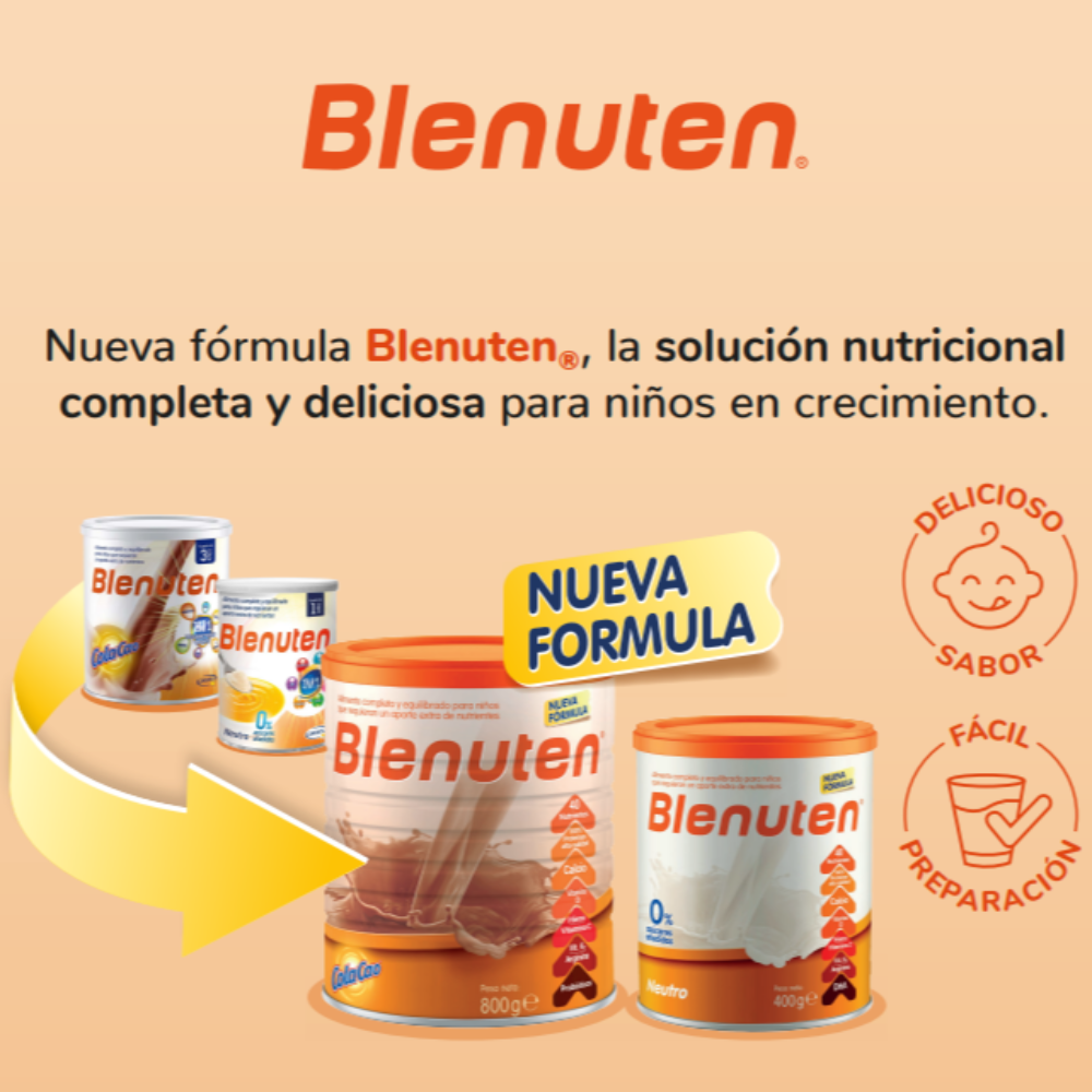 Blenuten Poudre Neutre 400gr