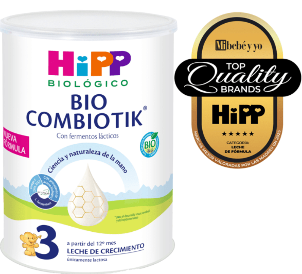 HIPP COMBIOTIK 3 Leche de Crecimiento Ecológica 800gr