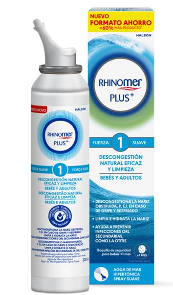 Rhinomer Plus+ F1 Nasal Spray 200ml