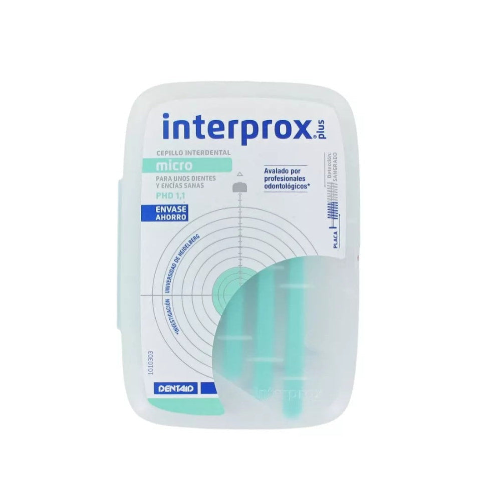 INTERPROX PLUS Cepillo Interproximal Angulado Micro 1,1 x10