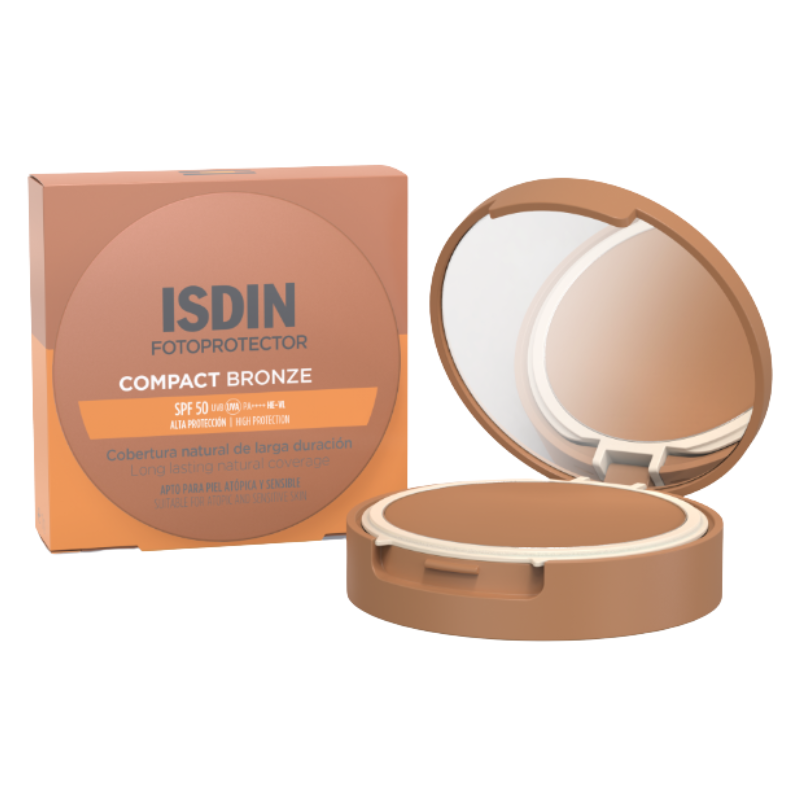 ISDIN Protector Solar Compacto Bronce SPF 50+ 10g