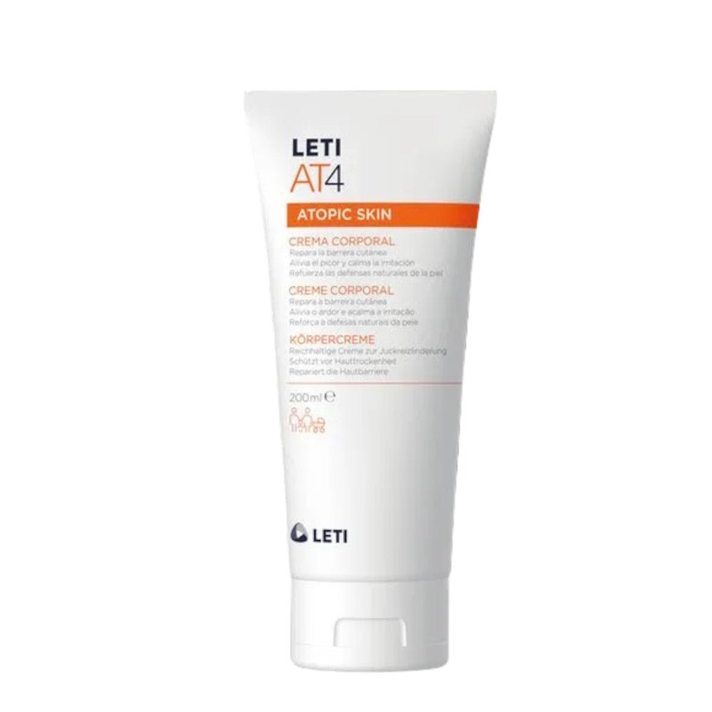 Crème Corps LETI AT4 pour Peaux Atopiques 200 ml