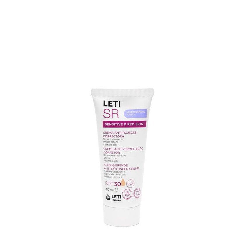 Leti SR Anti-Rojeces Crema Correctiva Spf 30 40ml