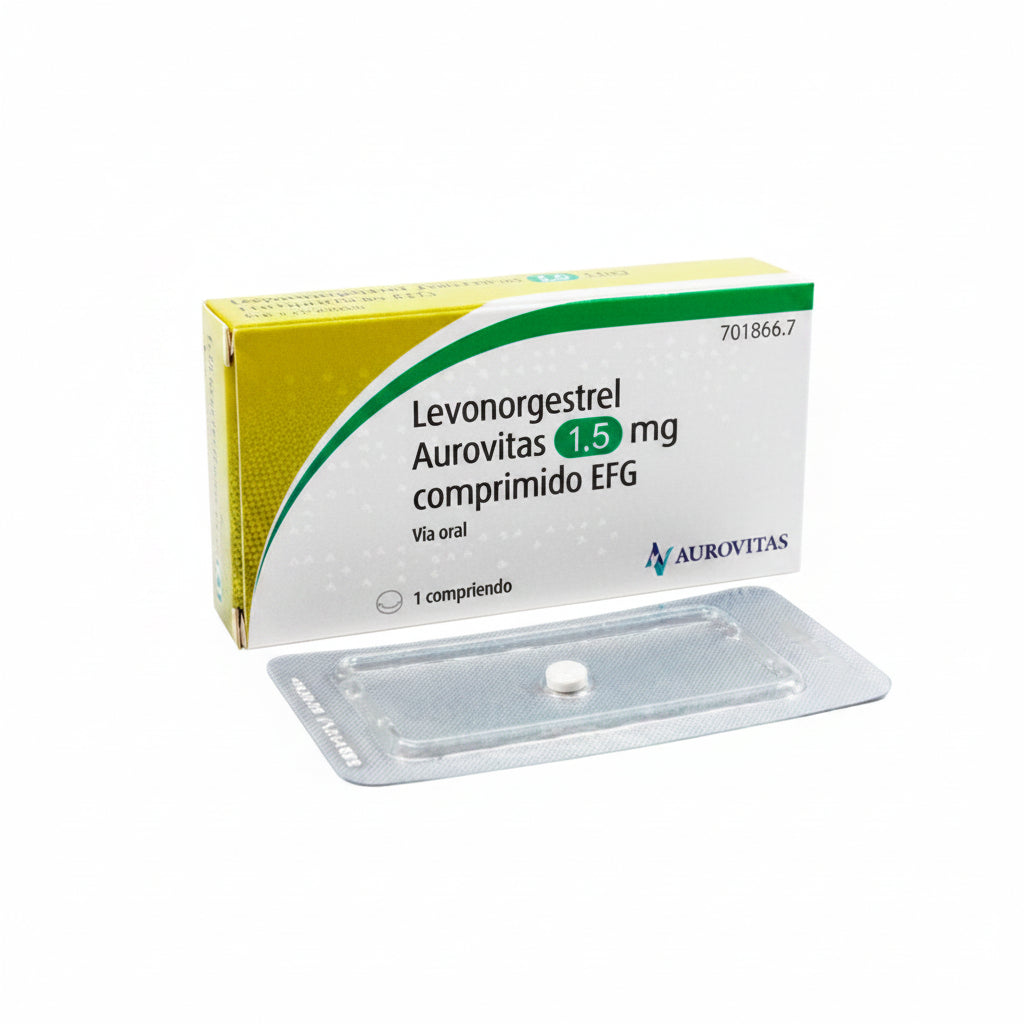 Levonorgestrel Aurovitas Efg 1,5 mg 1 Comprimido