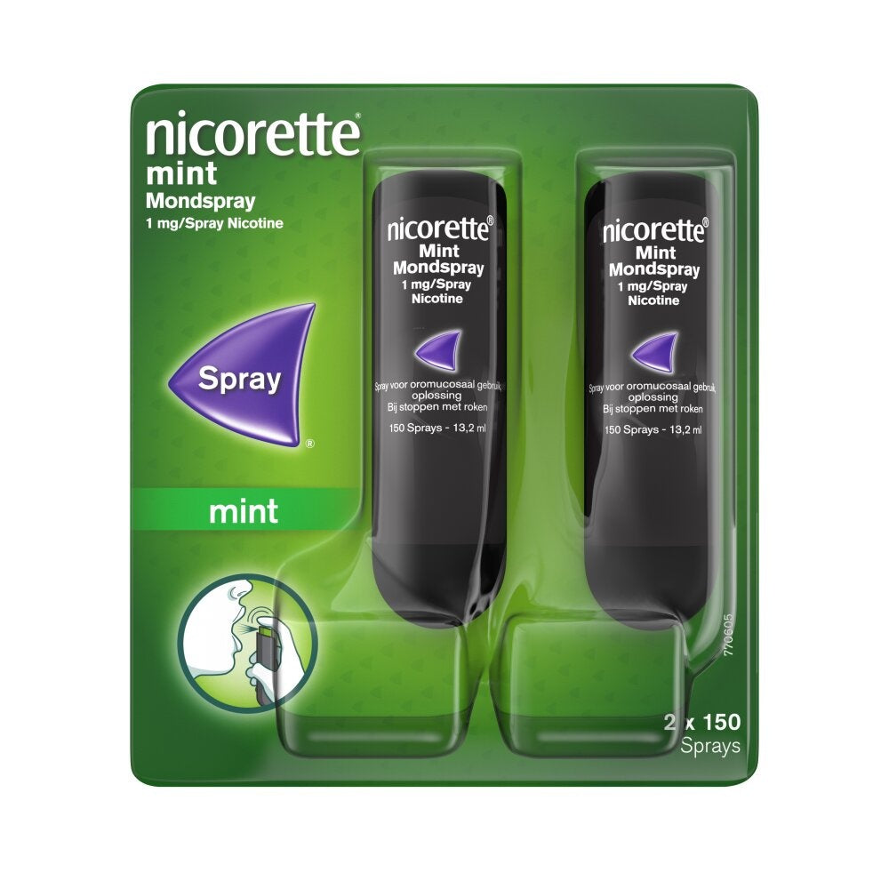 Nicorette Bucomist 1 mg/Pulsacion Solución Para Pulverizacion Bucal 2 Envases 13,2 ml (150 Dosis)