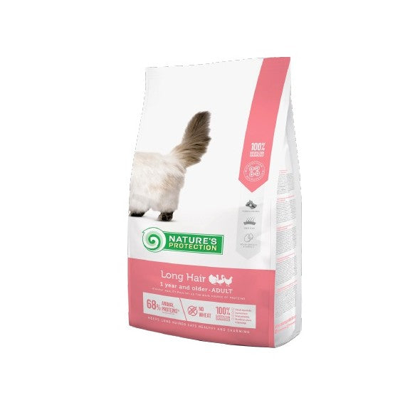 Natures Protection Detox Adult Long Hair Cat Dry 400g