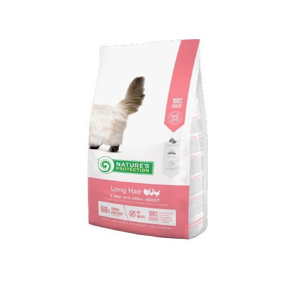 Natures Protection Detox Adult Long Hair Cat Dry 400g