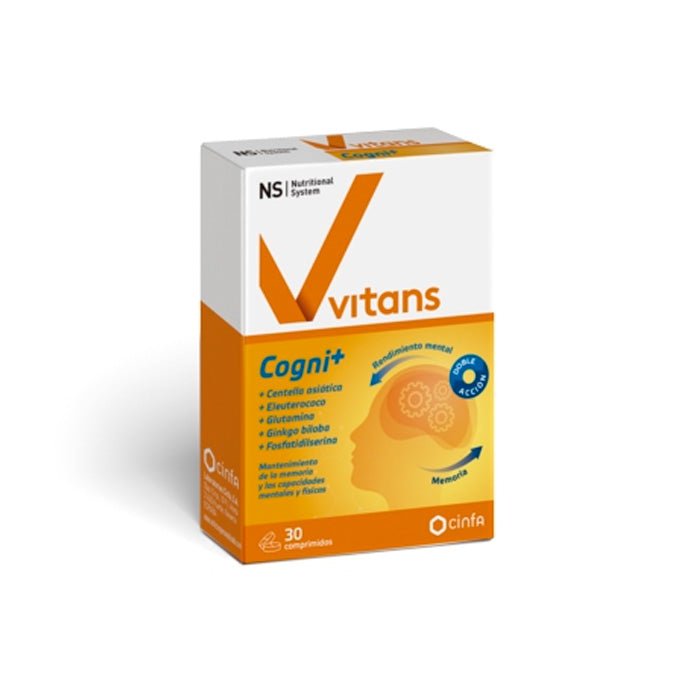 Nutritional System Cogni+ Energizante Cápsulas 30 ud