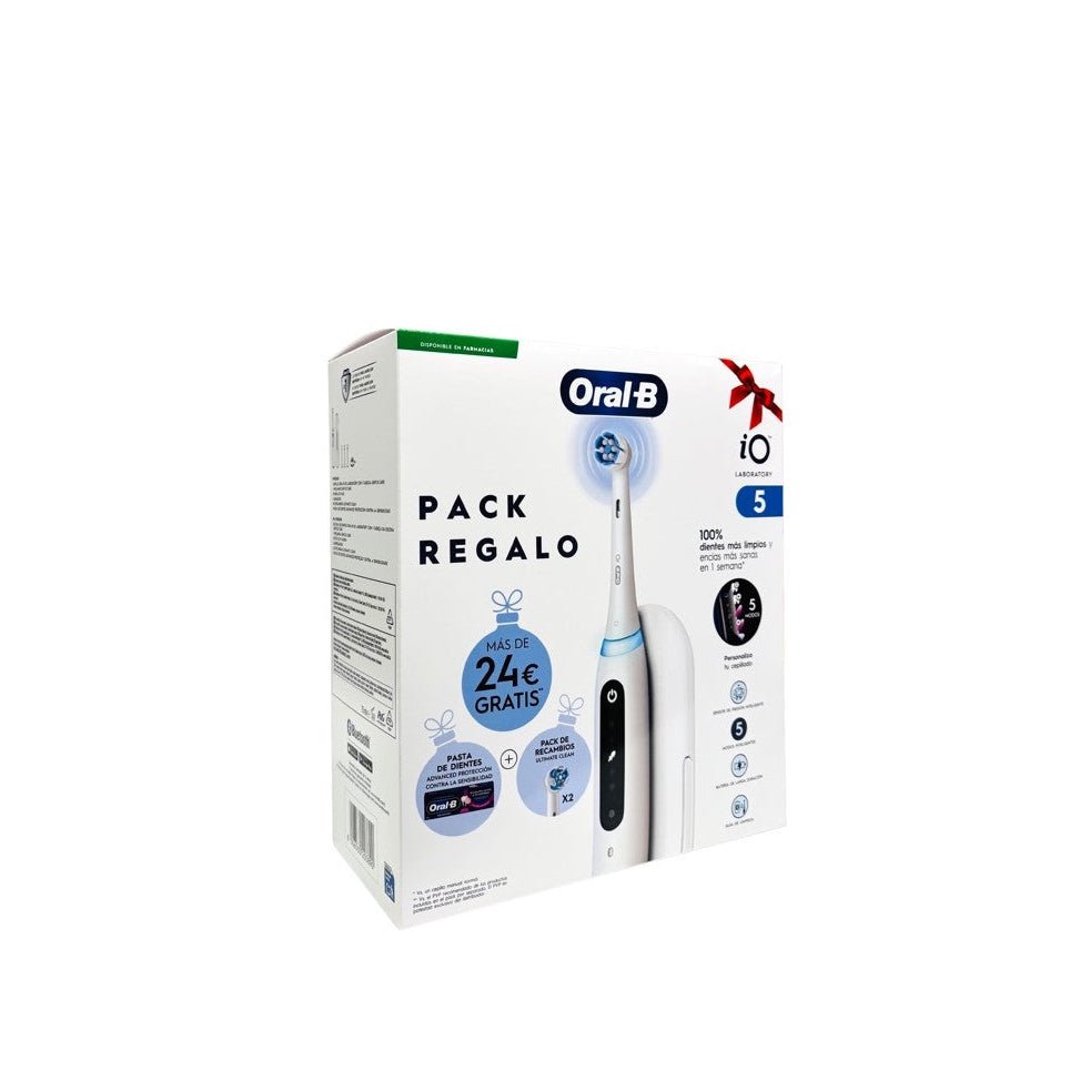 Oral-B Brosse Électrique Io5 Pack Lab 2 Recharges Et Dentifrice