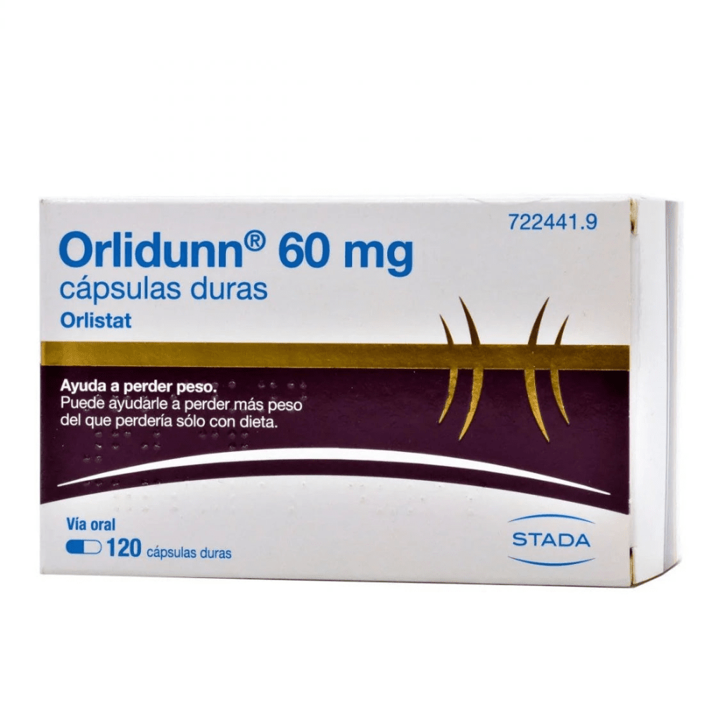 Orlidunn 60 Mg 120 Cápsulas