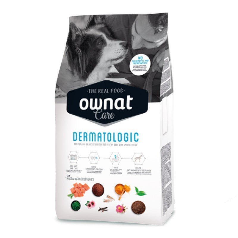 Ownat Care Dermatologic Dry Salmon Food 10kg