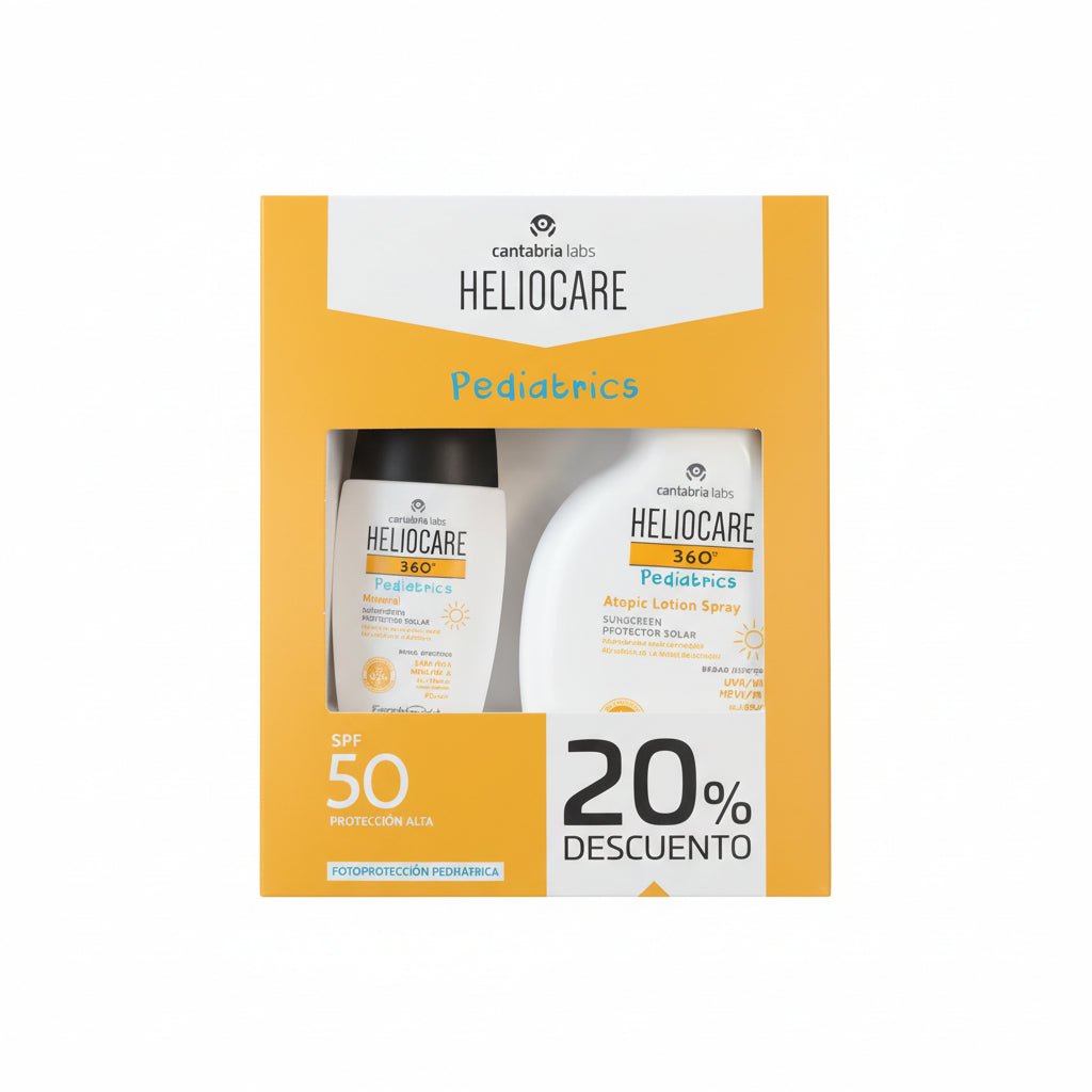 Heliocare Pediatrics Pack Solar Crianças Rotina Completa