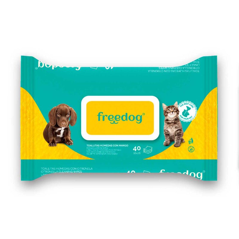 Freedog Toalhitas Higiénicas Manga 40 ud