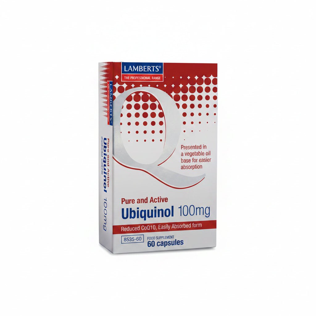 Lamberts Ubiquinol 100 mg 60 Cápsulas