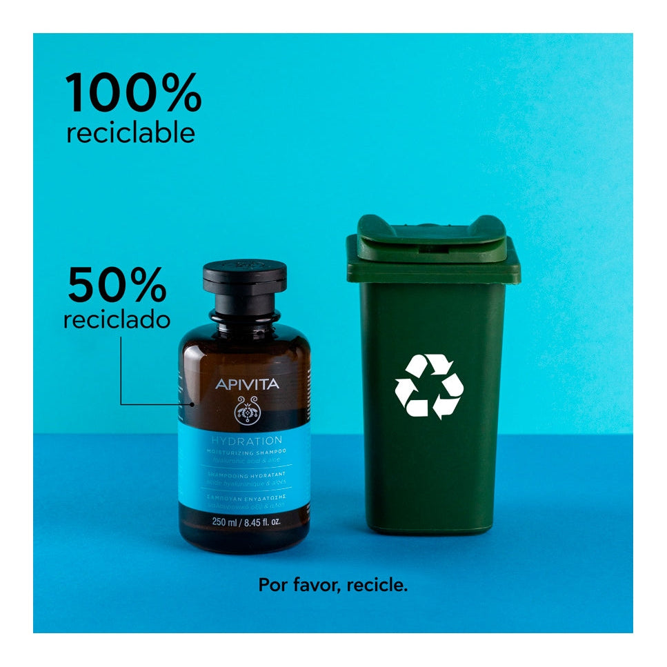 Apivita Champú Hyaluronic Hydra con Ácido Hialurónico 250 ml