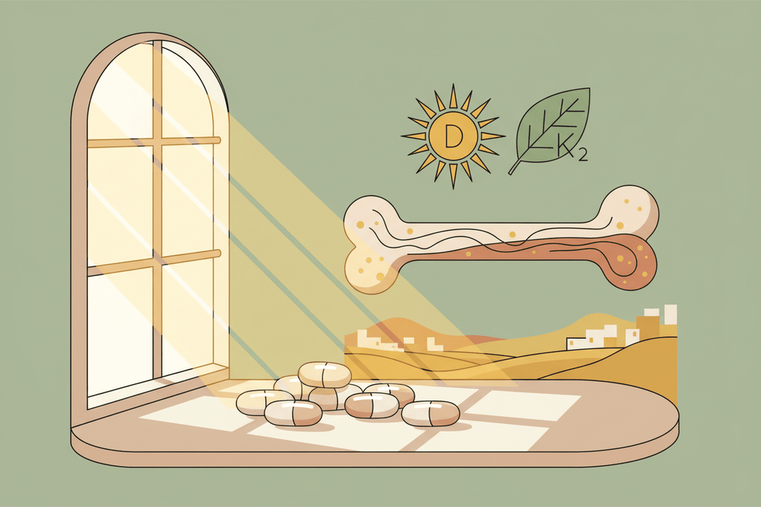 Vitamina D3 + K2: por qué van juntas y quién las necesita de verdad