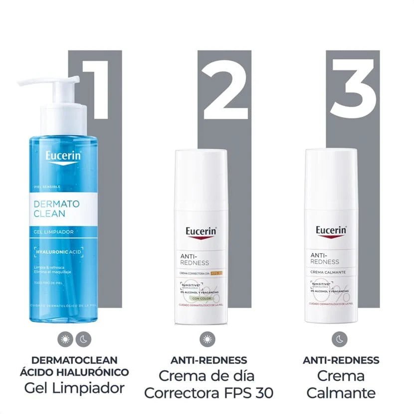 Eucerin Anti-Redness Correcting Day Cream SPF30 – green tint moisturiser