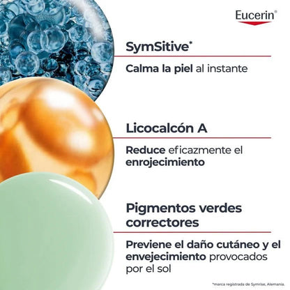 Eucerin Anti-Redness Correcting Day Cream SPF30 – green tint moisturiser