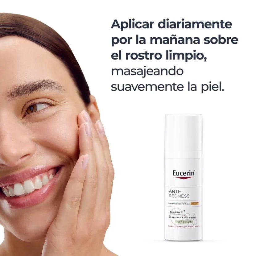 Eucerin Anti-Redness Correcting Day Cream SPF30 – green tint moisturiser