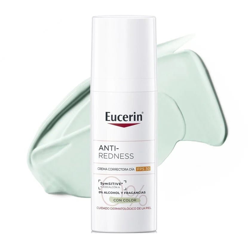 Eucerin Anti-Redness Correcting Day Cream SPF30 – green tint moisturiser