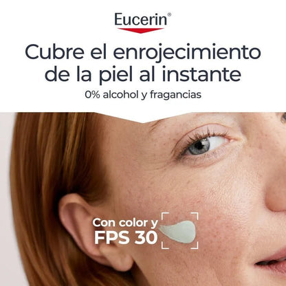 Eucerin Anti-Redness Correcting Day Cream SPF30 – green tint moisturiser