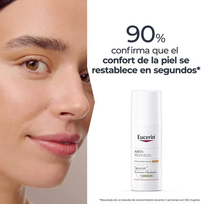 Eucerin Anti-Redness Correcting Day Cream SPF30 – green tint moisturiser