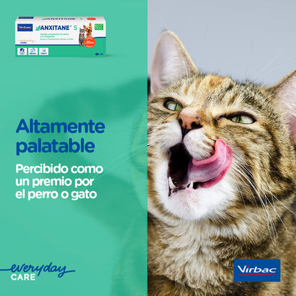 Virbac Anxitane S Supplément Nutritionnel Antipânico 30 comprimés