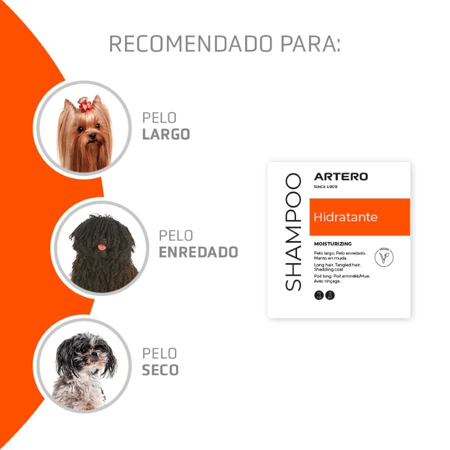 Artero Shampoo Idratante Cosmetico per Animali 300ml