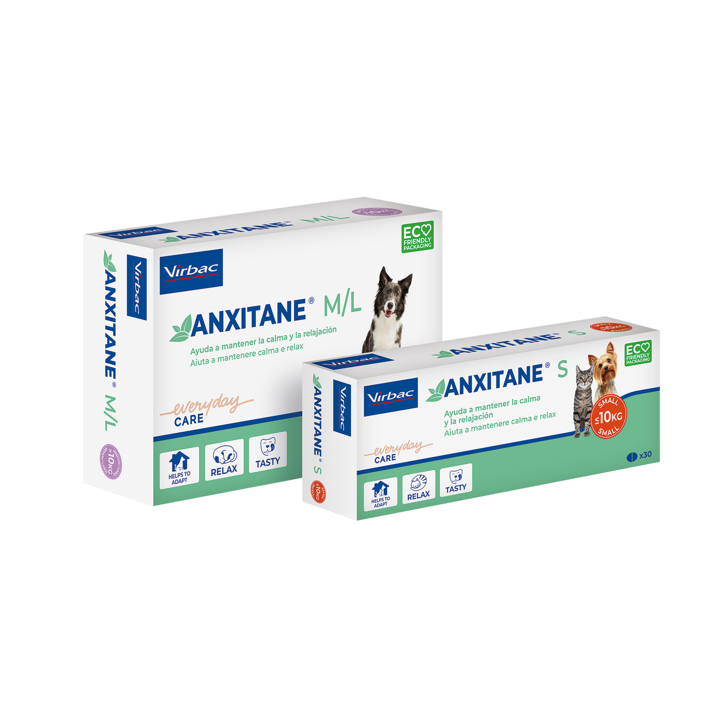 Virbac Anxitane S Supplément Nutritionnel Antipânico 30 comprimés