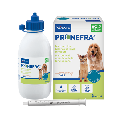 Virbac Pronefra Supplément Nutritionnel Liquide 180ml