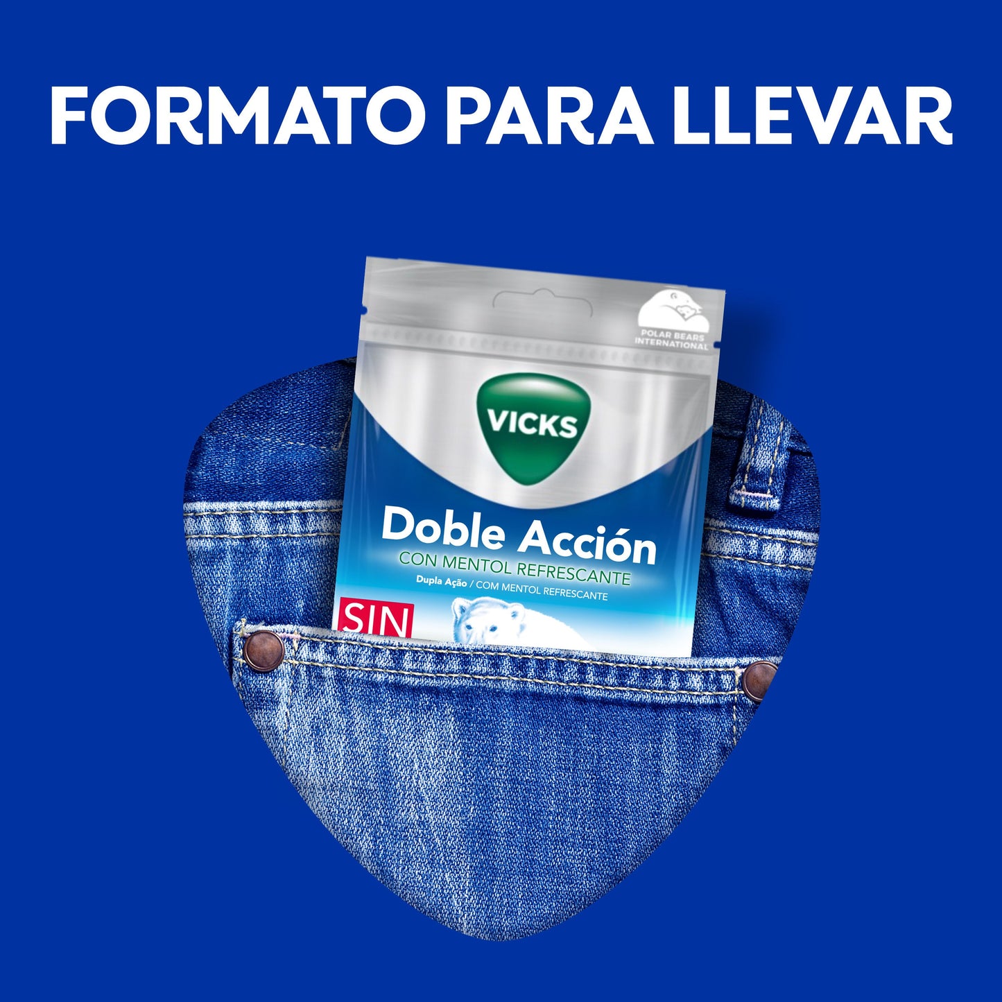 Vicks Praims Doble Acción Caramelle Senza Zucchero 72g
