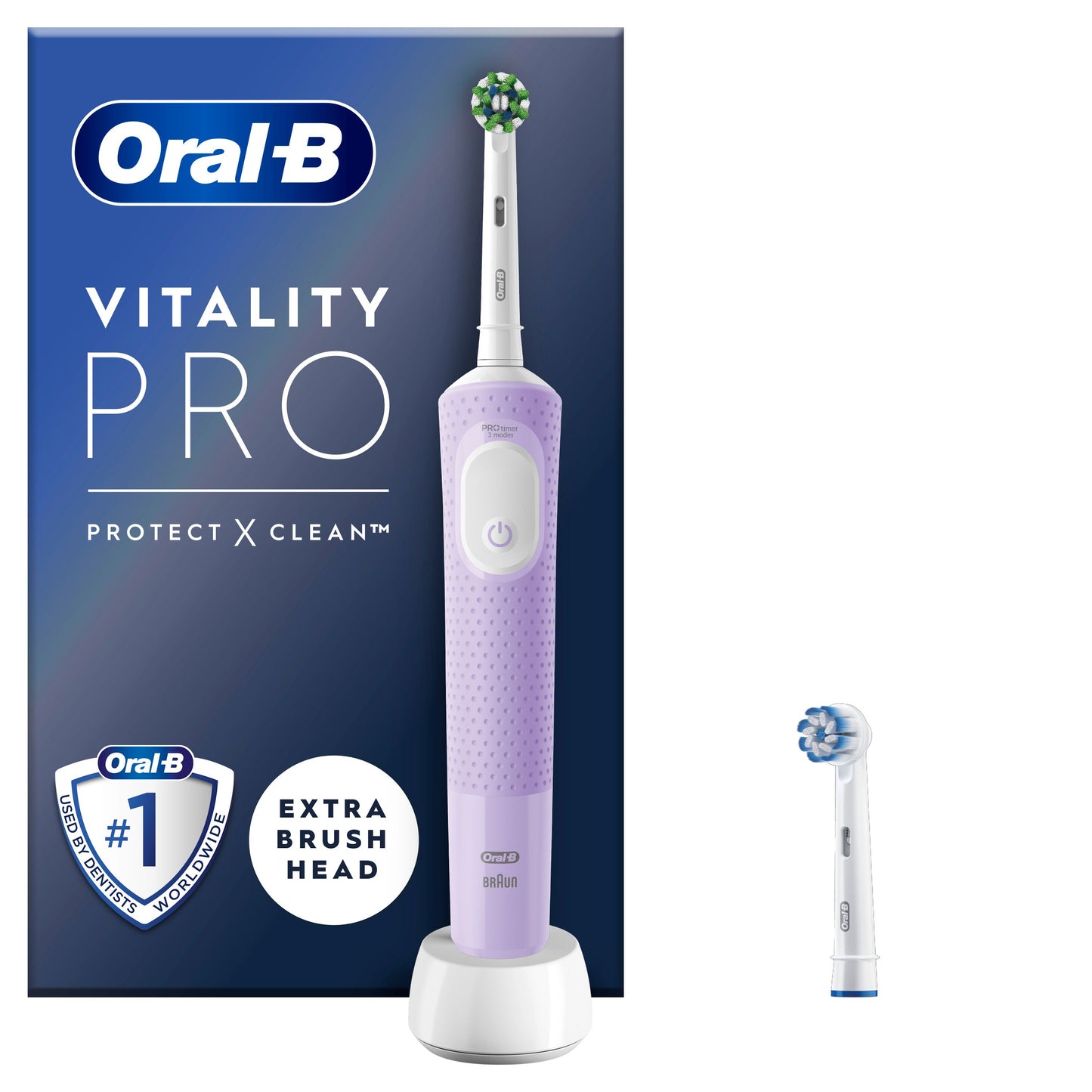 Oral-B Vitality Pro Spazzolino Elettrico Violetta 1 pz