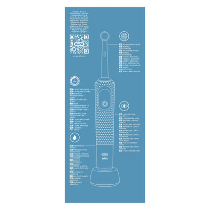 Oral-B Vitality Pro Spazzolino Elettrico Violetta 1 pz