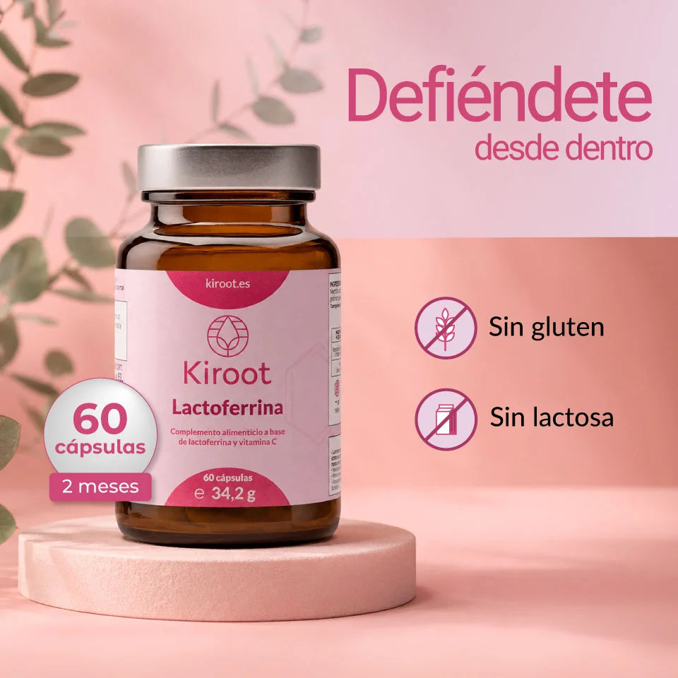 Kiroot Lactoferrina 60 cápsulas