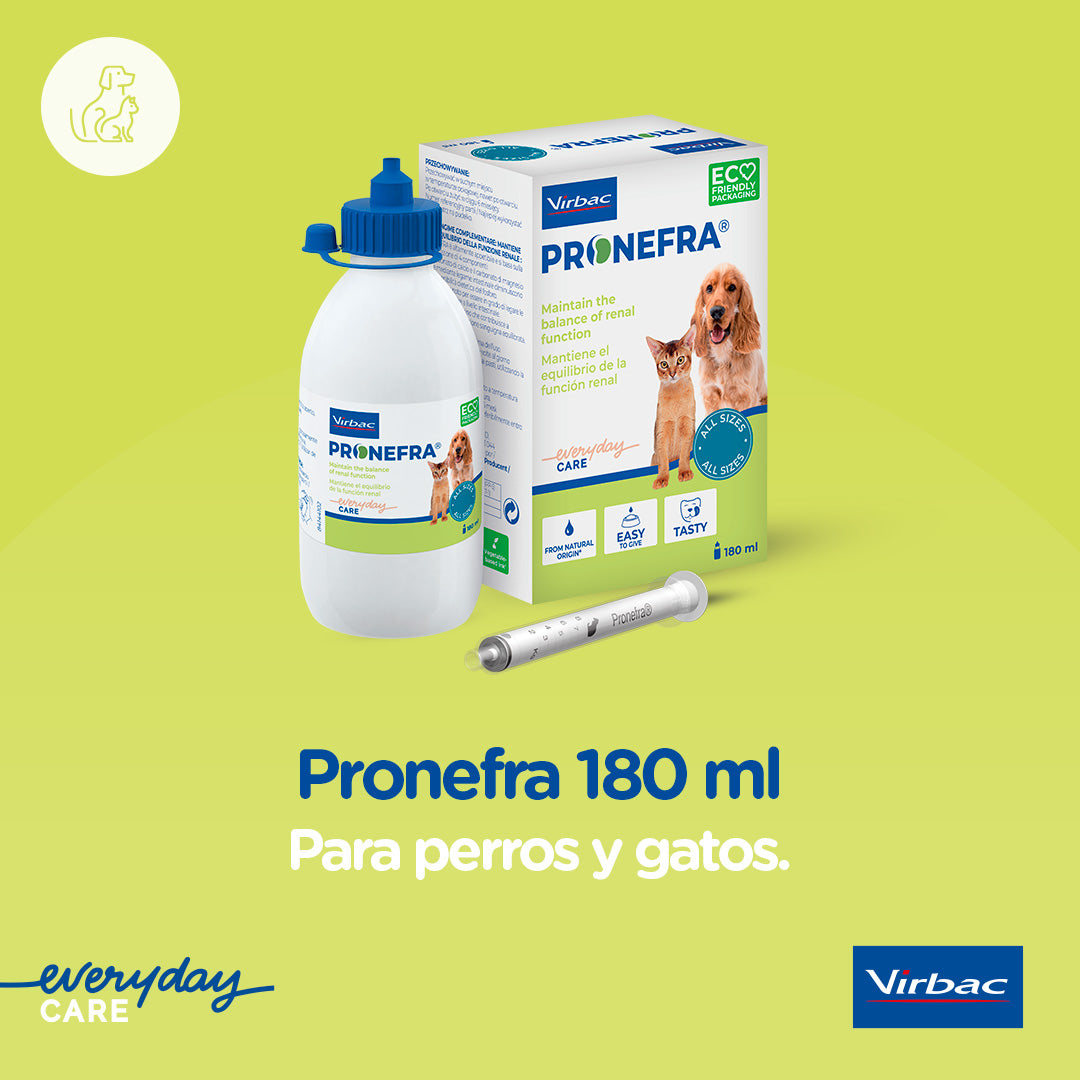 Virbac Pronefra Supplément Nutritionnel Liquide 180ml