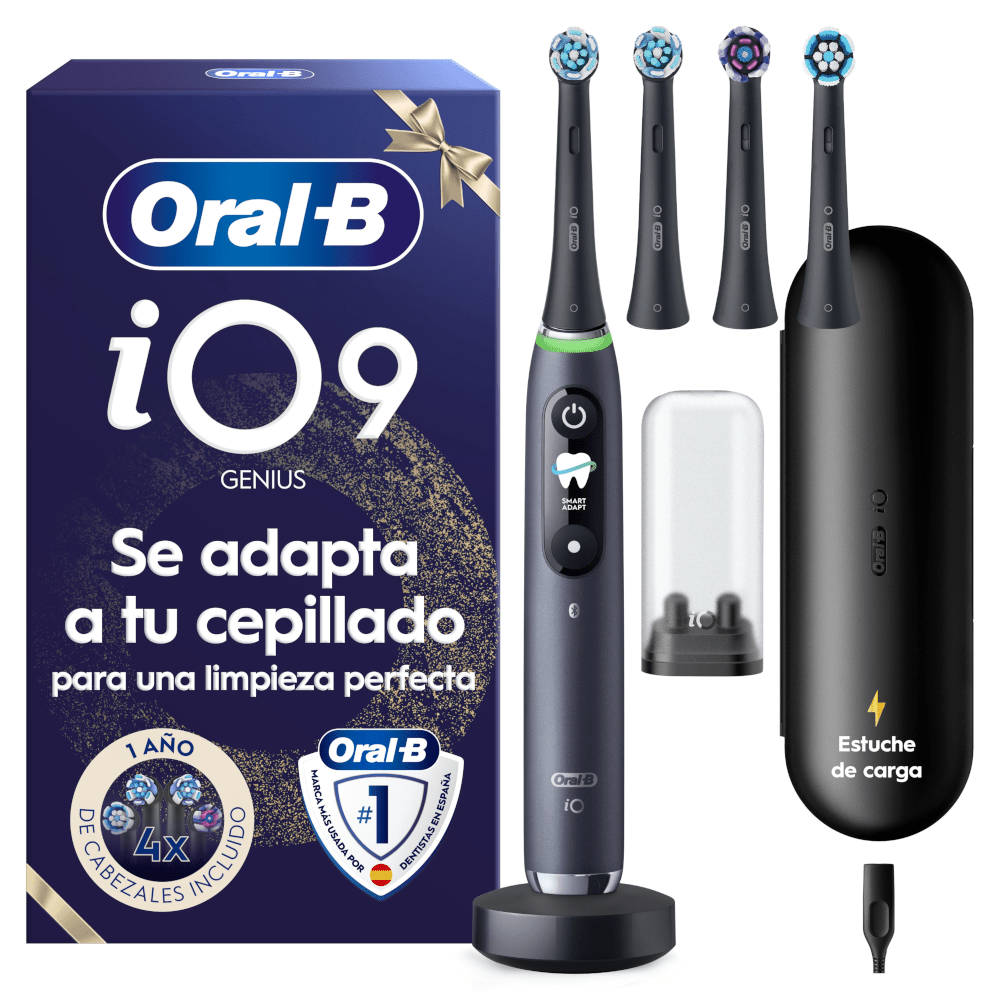 Oral-B iO 9 Cepillo de Dientes Eléctrico 4 Cabezales
